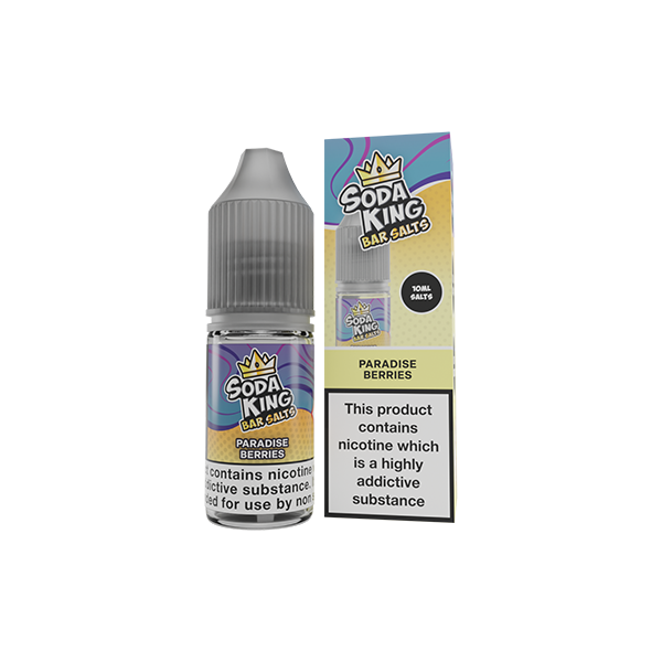 Soda King Bar SALTS 20mg Nic Salts 10ml [50VG/50PG]