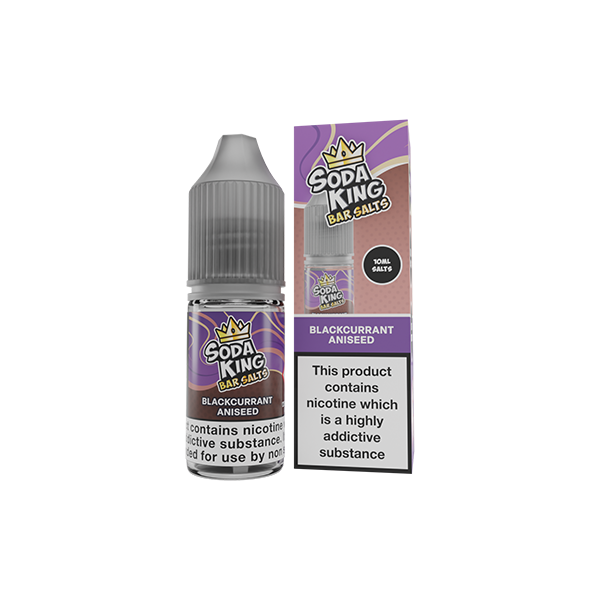 Soda King Bar SALTS 20mg Nic Salts 10ml [50VG/50PG]