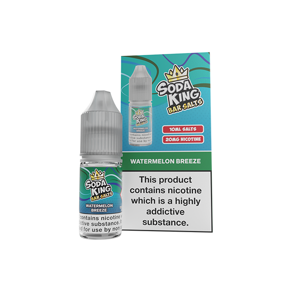Soda King Bar SALTS 20mg Nic Salts 10ml [50VG/50PG]