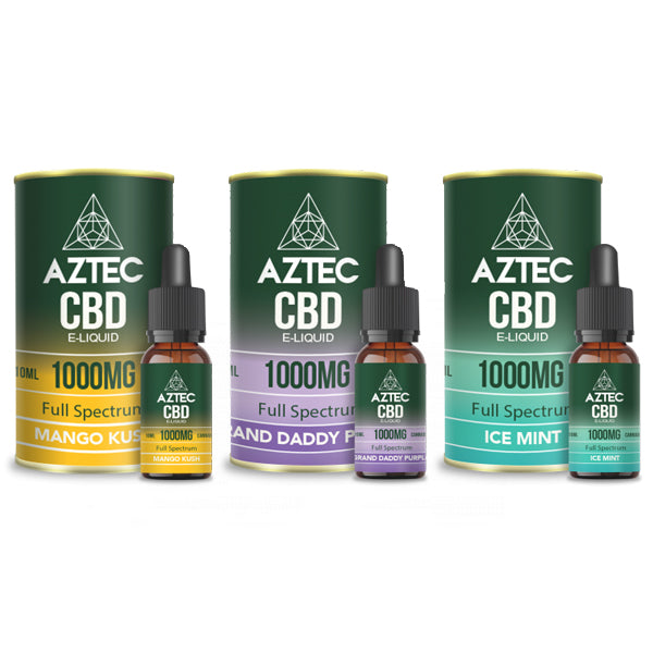 Aztec CBD 900mg CBD Wax/Crumble 1g