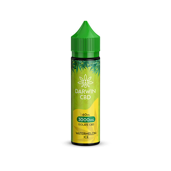 Darwin 3000mg CBD Isolate Vape Juice 60ml [70VG/30PG]