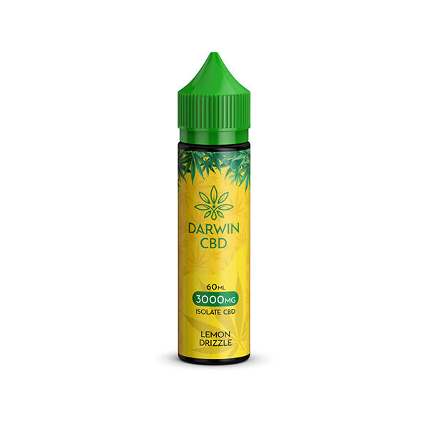 Darwin 3000mg CBD Isolate Vape Juice 60ml [70VG/30PG]