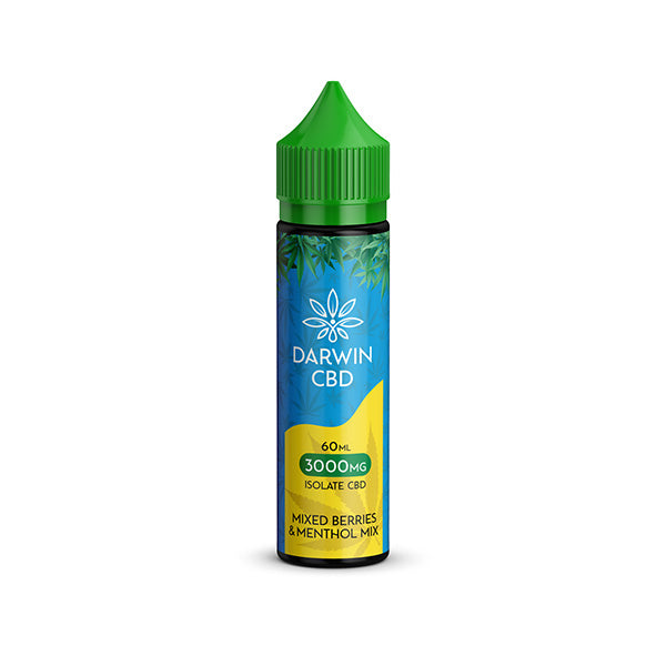 Darwin 3000mg CBD Isolate Vape Juice 60ml [70VG/30PG]