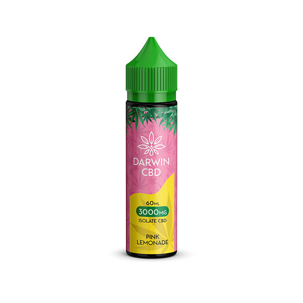 Darwin 3000mg CBD Isolate Vape Juice 60ml [70VG/30PG]