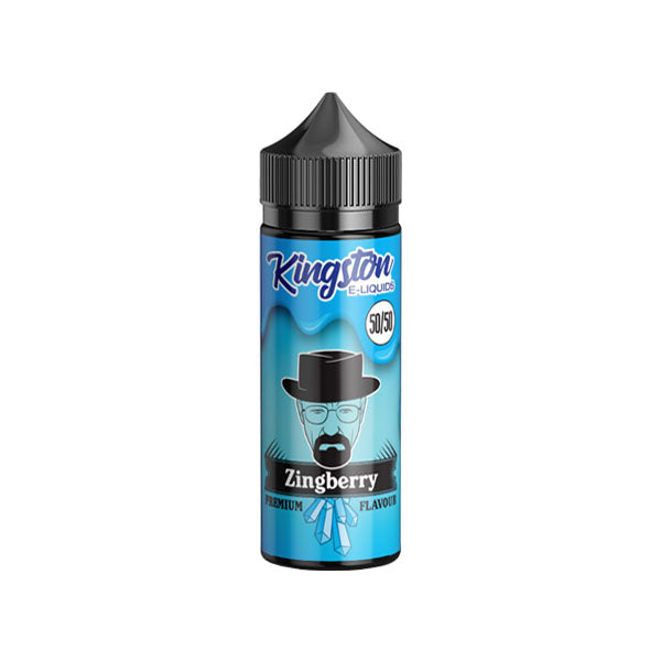 Kingston 120ml Shortfill Vape Juice 0mg [50VG/50PG]