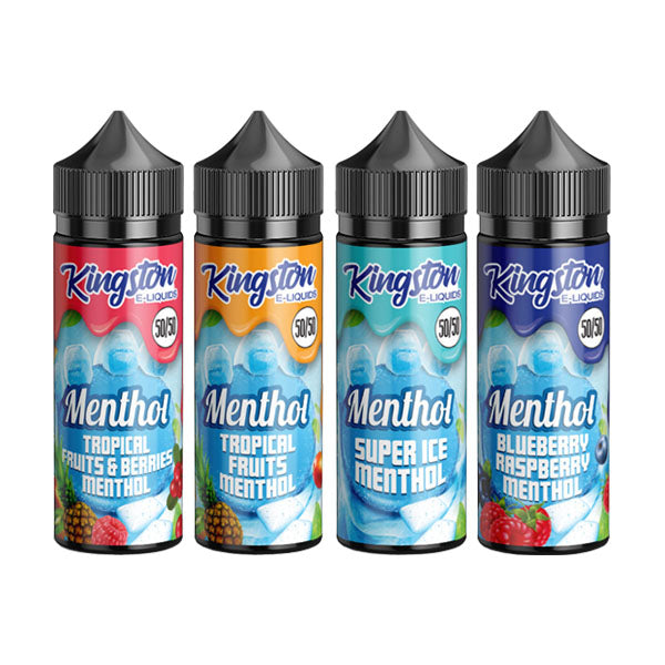 Kingston 120ml 0mg Shortfill Vape Juice [50VG/50PG]
