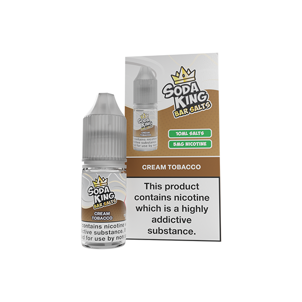 Soda King Bar SALTS 5mg Nic Salts 10ml [50VG/50PG]