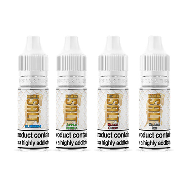 Britannia Salts 10mg 10ml Nic Salts [50VG/50PG]