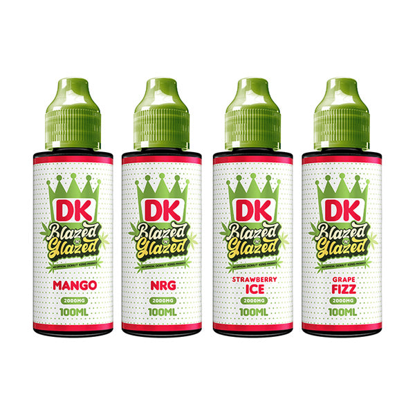 DK Blazed N Glazed 2000mg CBD Vape Juice 120ml [50VG/50PG]