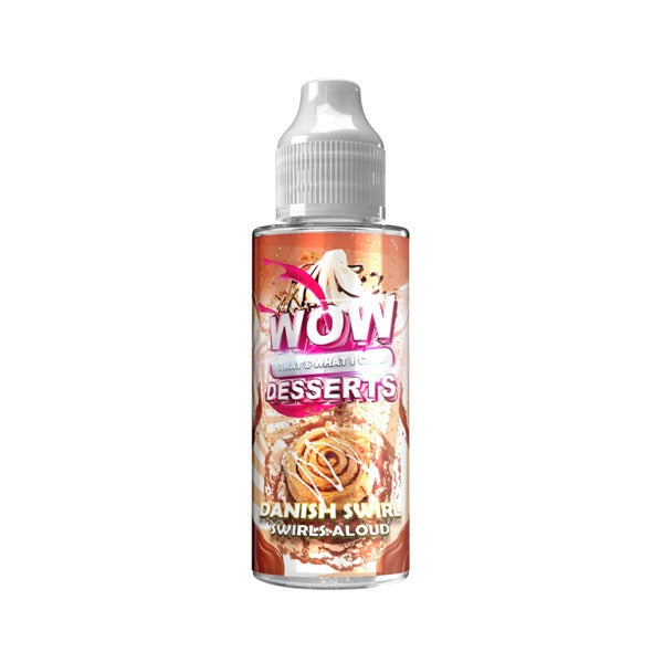 Wow That's What I Call Desserts 100ml 0mg Shortfill Vape Juice [70VG/30PG]