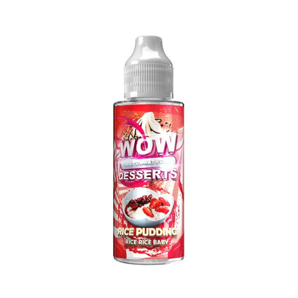 Wow That's What I Call Desserts 100ml 0mg Shortfill Vape Juice [70VG/30PG]