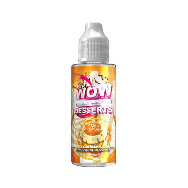 Wow That's What I Call Desserts 100ml 0mg Shortfill Vape Juice [70VG/30PG]