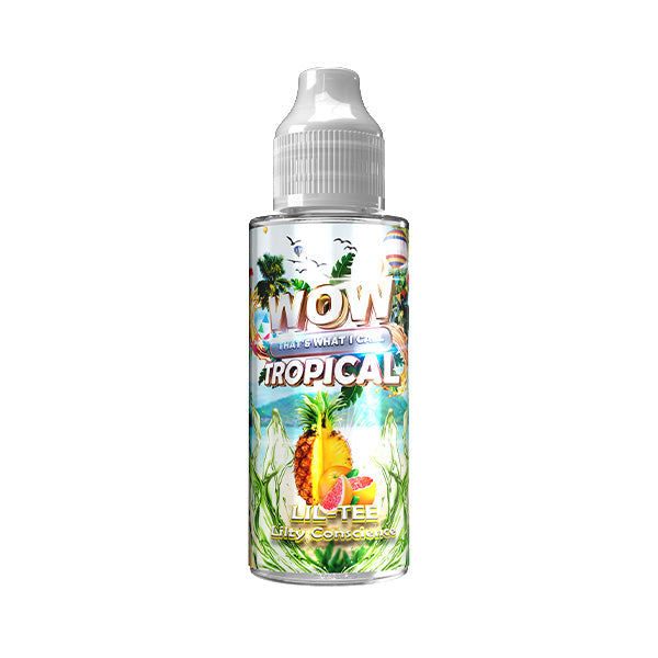 Wow That's What I Call Tropical 100ml 0mg Shortfill Vape Juice [70VG/30PG]