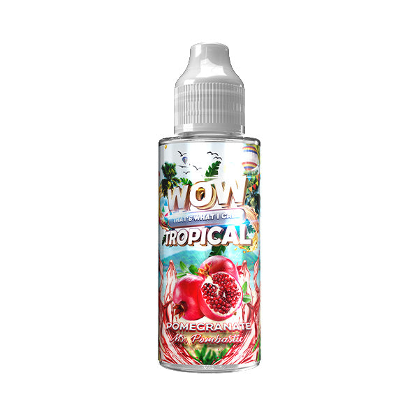 Wow That's What I Call Tropical 100ml 0mg Shortfill Vape Juice [70VG/30PG]
