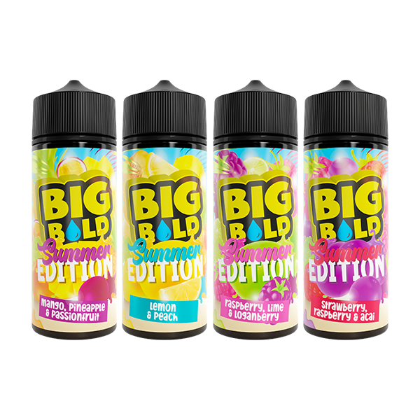 Big Bold 100ml 0mg Summer Vibes Vape Juice [70VG/30PG]