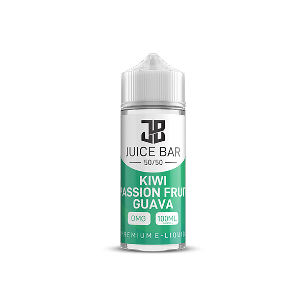 Juice Bar 100ml 0mg Shortfill Vape Juice [50VG/50PG]