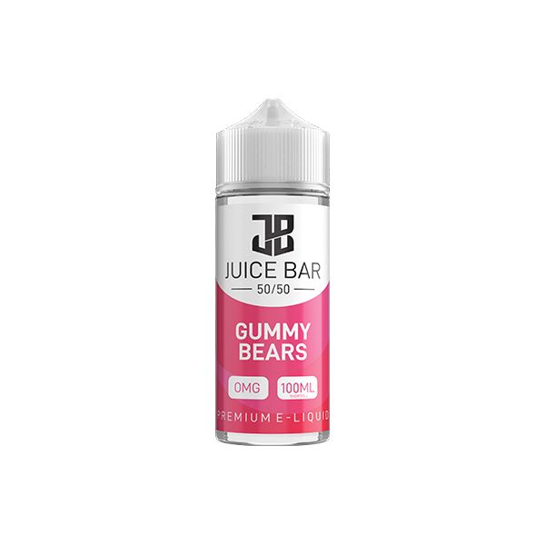 Juice Bar 100ml 0mg Shortfill Vape Juice [50VG/50PG]