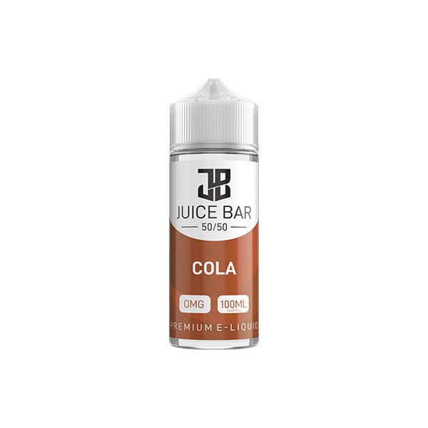 Juice Bar 100ml 0mg Shortfill Vape Juice [50VG/50PG]