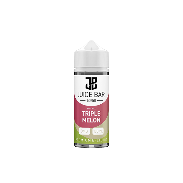 Juice Bar 100ml 0mg Shortfill Vape Juice [50VG/50PG]