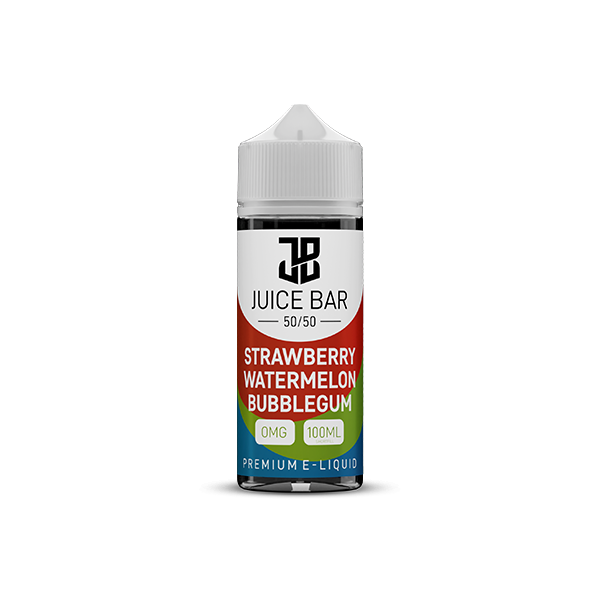Juice Bar 100ml 0mg Shortfill Vape Juice [50VG/50PG]