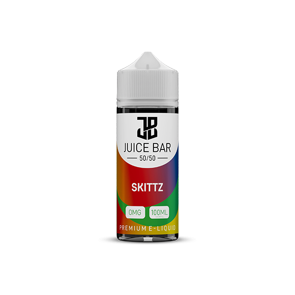 Juice Bar 100ml 0mg Shortfill Vape Juice [50VG/50PG]