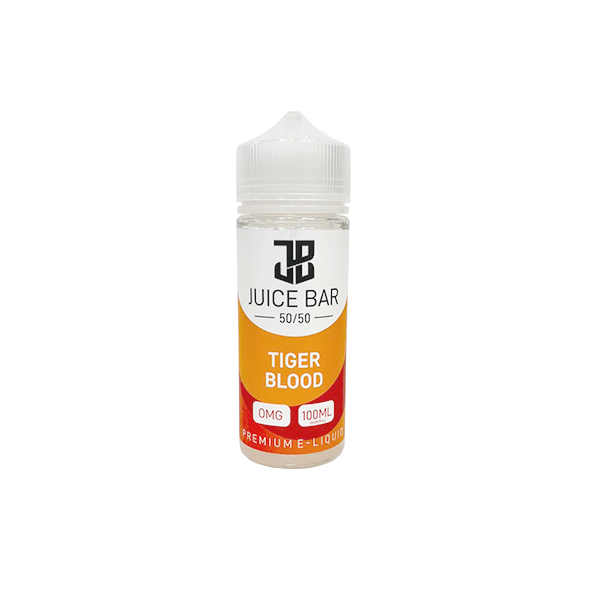 Juice Bar 100ml 0mg Shortfill Vape Juice [50VG/50PG]