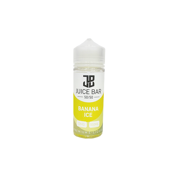 Juice Bar 100ml 0mg Shortfill Vape Juice [50VG/50PG]