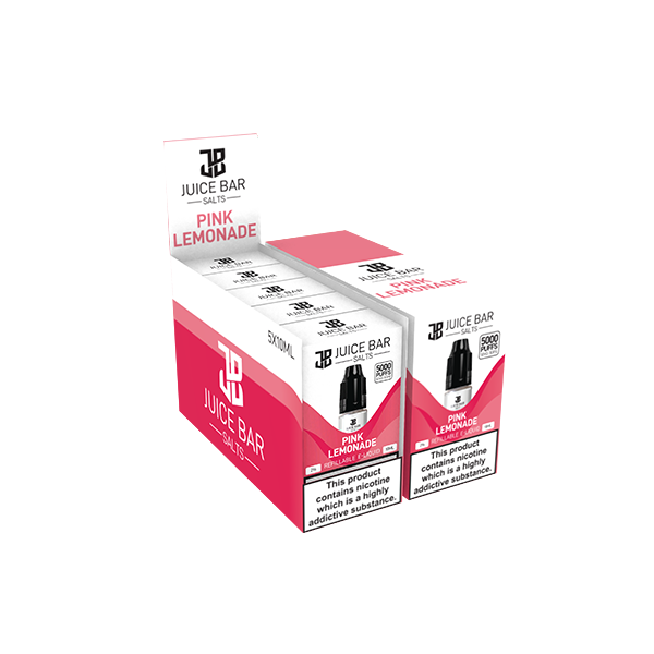 Juice Bar 20mg Nic Salts 10ml [50VG/50PG] - Pack of 5