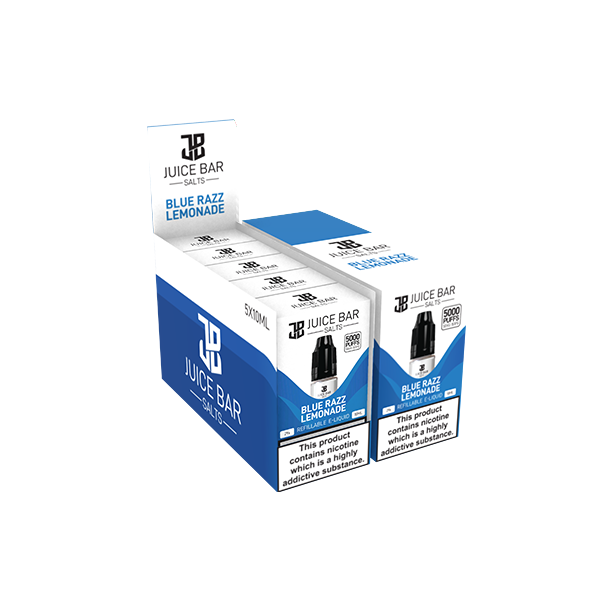 Juice Bar 20mg Nic Salts 10ml [50VG/50PG] - Pack of 5