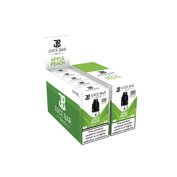 Juice Bar 20mg Nic Salts 10ml [50VG/50PG] - Pack of 5