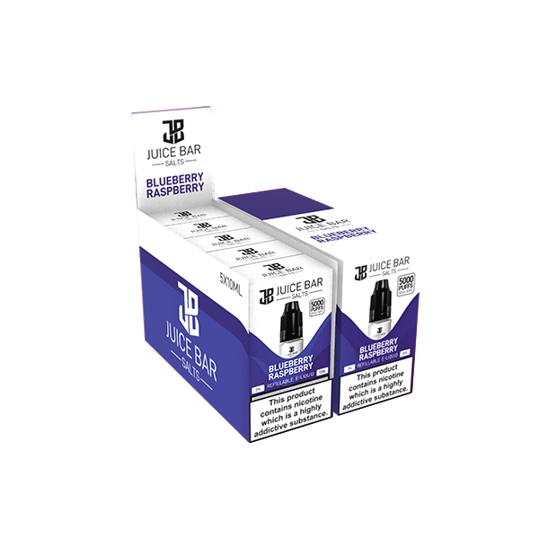 Juice Bar 20mg Nic Salts 10ml [50VG/50PG] - Pack of 5