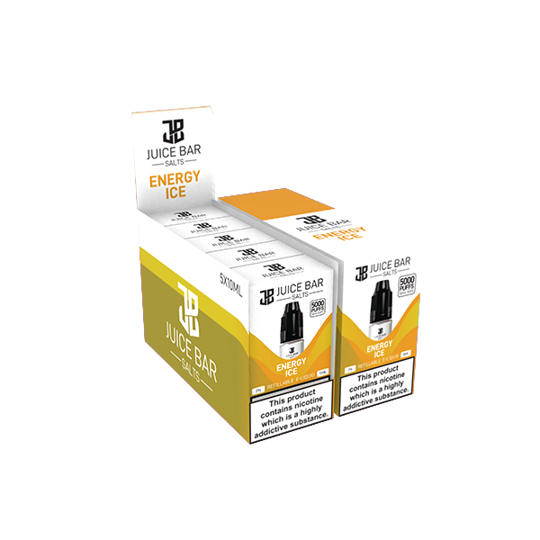 Juice Bar 20mg Nic Salts 10ml [50VG/50PG] - Pack of 5