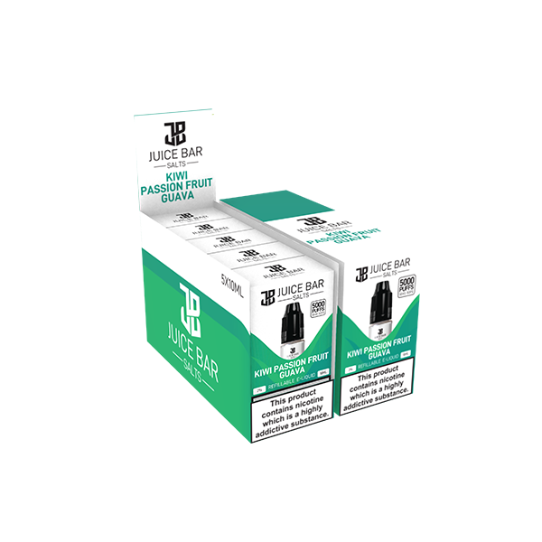 Juice Bar 20mg Nic Salts 10ml [50VG/50PG] - Pack of 5