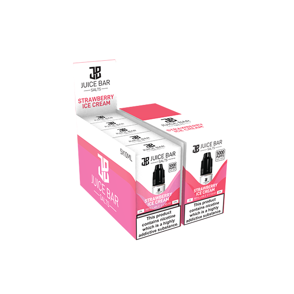 Juice Bar 20mg Nic Salts 10ml [50VG/50PG] - Pack of 5
