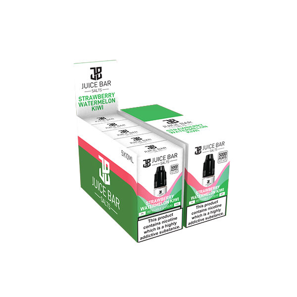 Juice Bar 20mg Nic Salts 10ml [50VG/50PG] - Pack of 5