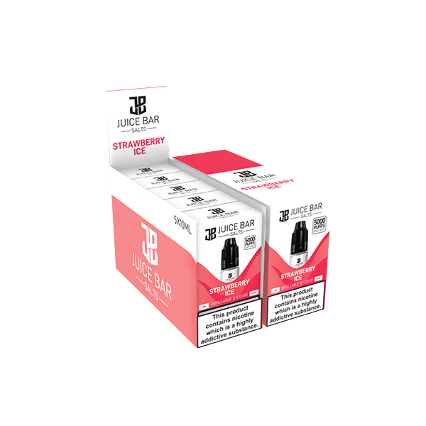 Juice Bar 20mg Nic Salts 10ml [50VG/50PG] - Pack of 5