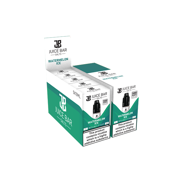 Juice Bar 20mg Nic Salts 10ml [50VG/50PG] - Pack of 5