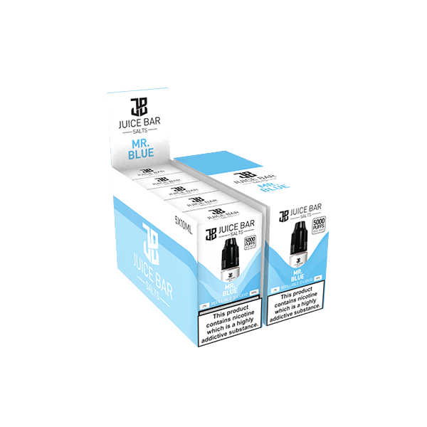 Juice Bar 20mg Nic Salts 10ml [50VG/50PG] - Pack of 5