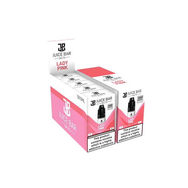 Juice Bar 20mg Nic Salts 10ml [50VG/50PG] - Pack of 5