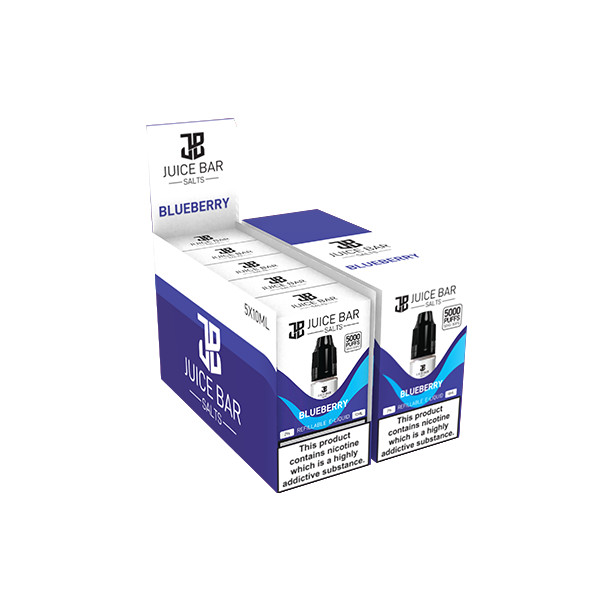 Juice Bar 20mg Nic Salts 10ml [50VG/50PG] - Pack of 5