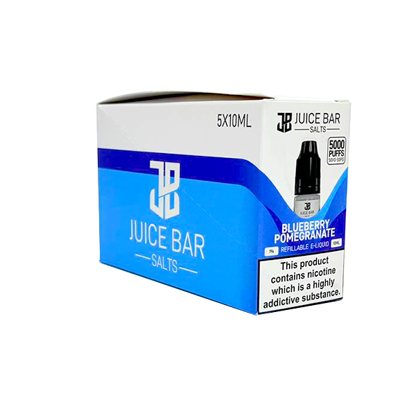 Juice Bar 20mg Nic Salts 10ml [50VG/50PG] - Pack of 5