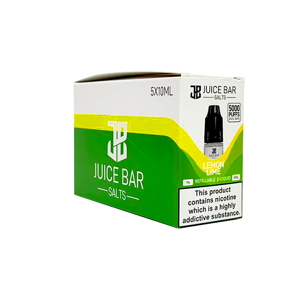 Juice Bar 20mg Nic Salts 10ml [50VG/50PG] - Pack of 5