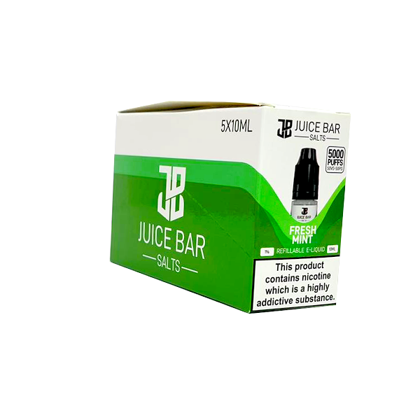 Juice Bar 20mg Nic Salts 10ml [50VG/50PG] - Pack of 5