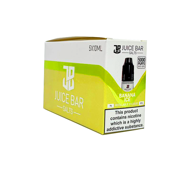 Juice Bar 20mg Nic Salts 10ml [50VG/50PG] - Pack of 5