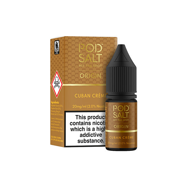 Pod Salt Origins 20mg 10ml Nic Salt [50VG/50PG]