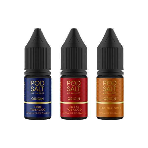 Pod Salt Origins 20mg 10ml Nic Salt [50VG/50PG]