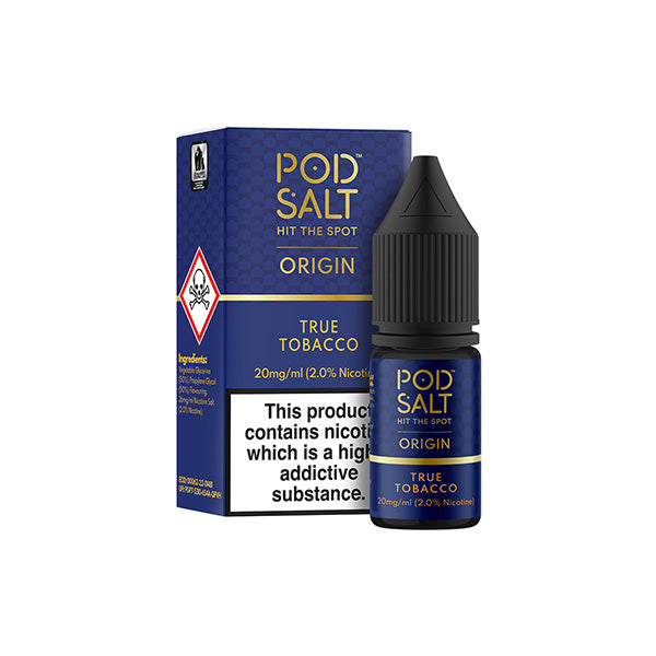 Pod Salt Origins 20mg 10ml Nic Salt [50VG/50PG]