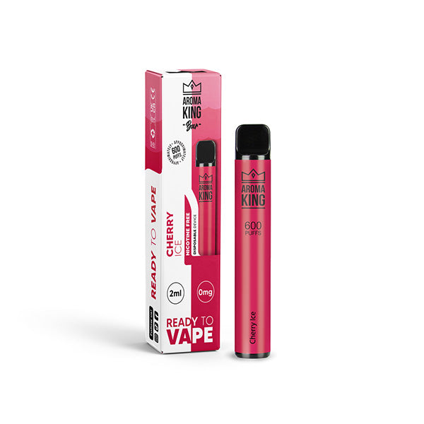 Nicotine Free Aroma King Bar 600 Disposable Vape