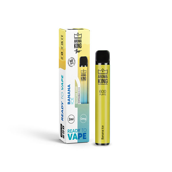 Nicotine Free Aroma King Bar 600 Disposable Vape