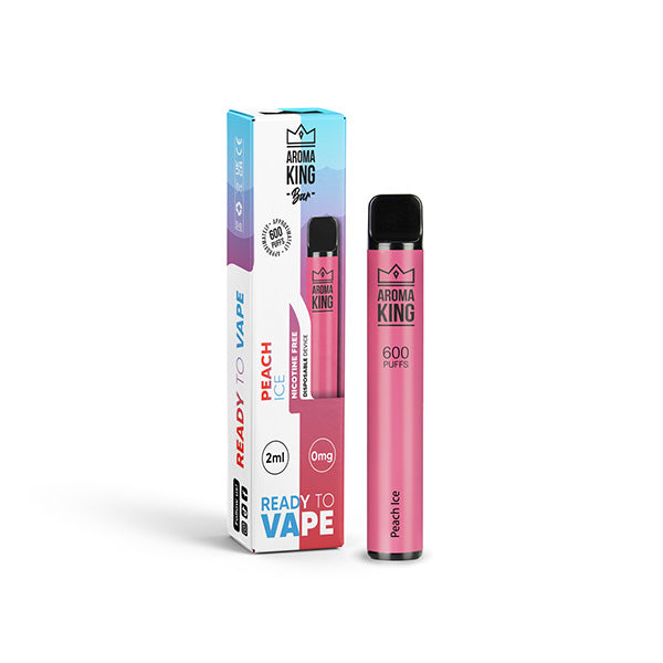 Nicotine Free Aroma King Bar 600 Disposable Vape